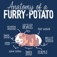 Funny Guinea Pig Guinea Pig Anatomy Guinea Pig Cooling Performance Crew T-Shirt