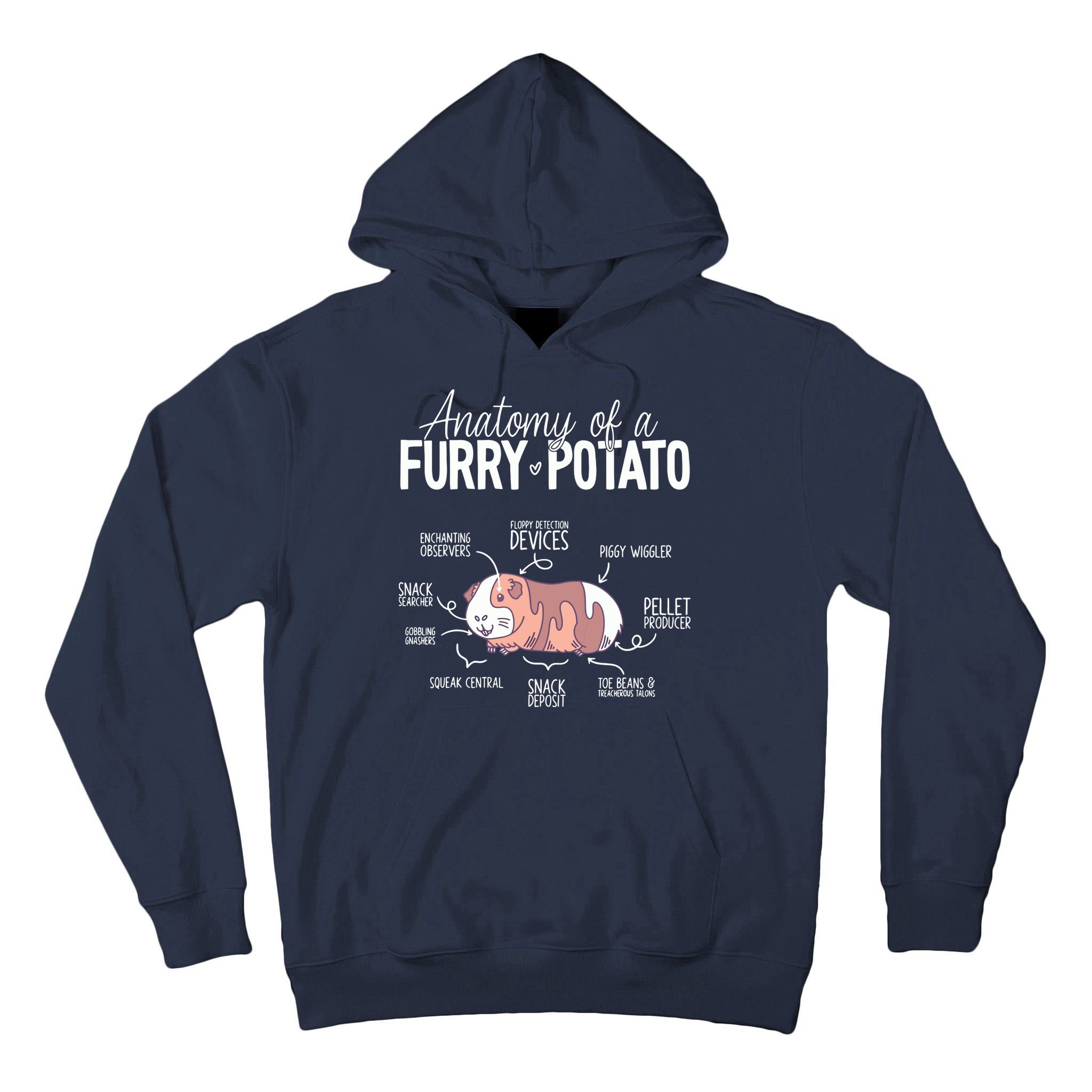 Funny Guinea Pig Guinea Pig Anatomy Guinea Pig Tall Hoodie