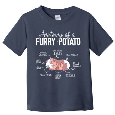 Funny Guinea Pig Guinea Pig Anatomy Guinea Pig Toddler T-Shirt