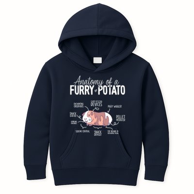 Funny Guinea Pig Guinea Pig Anatomy Guinea Pig Kids Hoodie