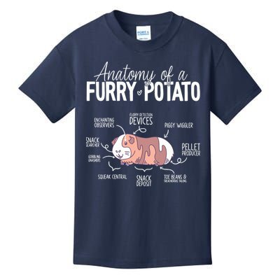 Funny Guinea Pig Guinea Pig Anatomy Guinea Pig Kids T-Shirt