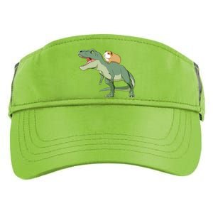 Funny Guinea Pig Riding T Rex Dinosaur Adult Drive Performance Visor