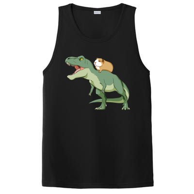 Funny Guinea Pig Riding T Rex Dinosaur PosiCharge Competitor Tank