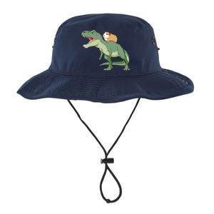 Funny Guinea Pig Riding T Rex Dinosaur Legacy Cool Fit Booney Bucket Hat