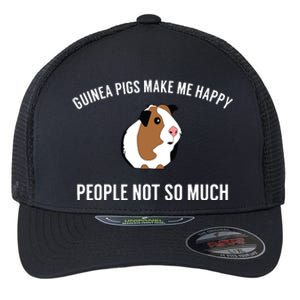 Funny Guinea Pig Gift Guinea Pig Tee Flexfit Unipanel Trucker Cap