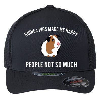 Funny Guinea Pig Gift Guinea Pig Tee Flexfit Unipanel Trucker Cap