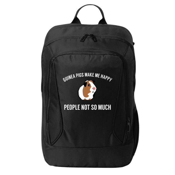 Funny Guinea Pig Gift Guinea Pig Tee City Backpack