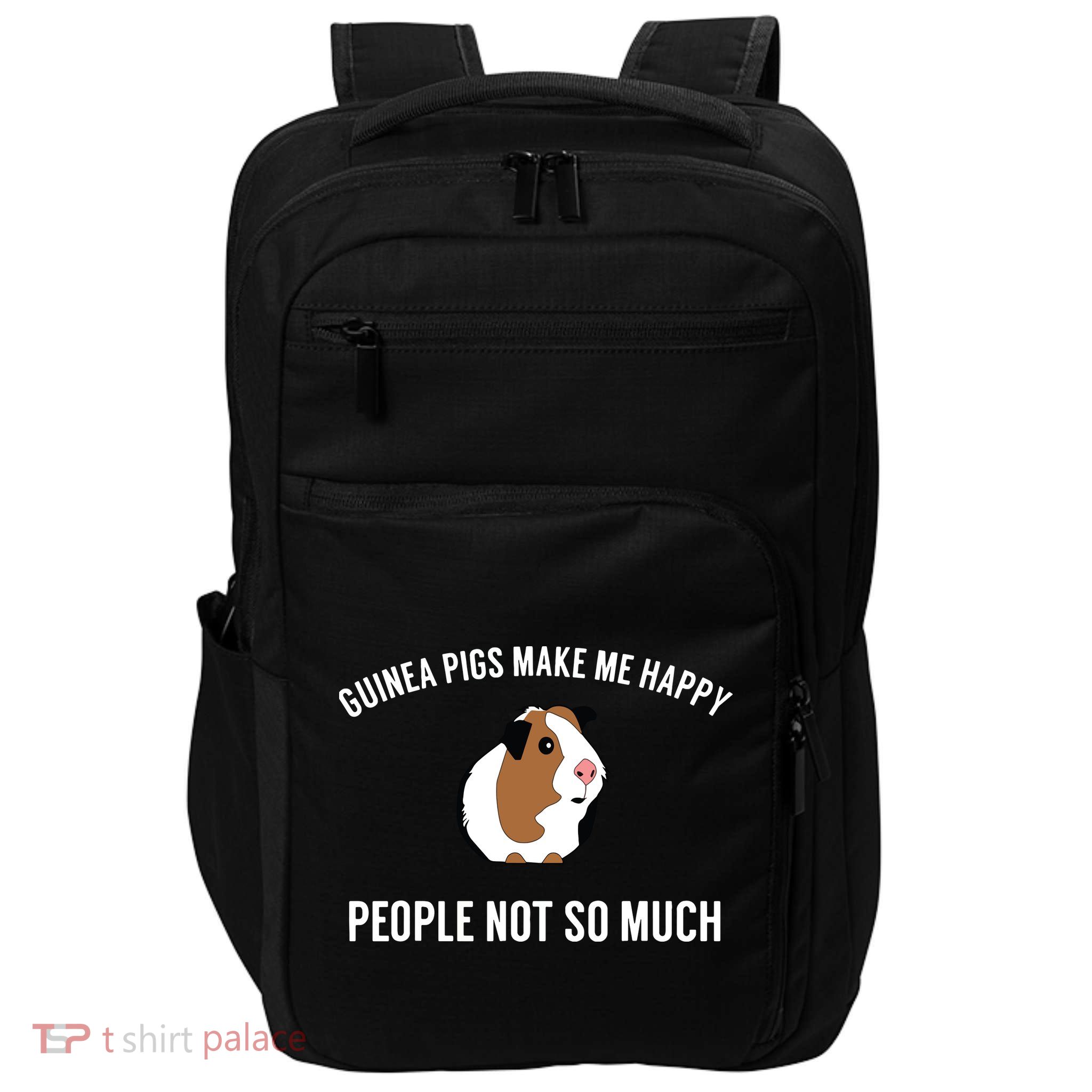 Funny Guinea Pig Gift Guinea Pig Tee Impact Tech Backpack