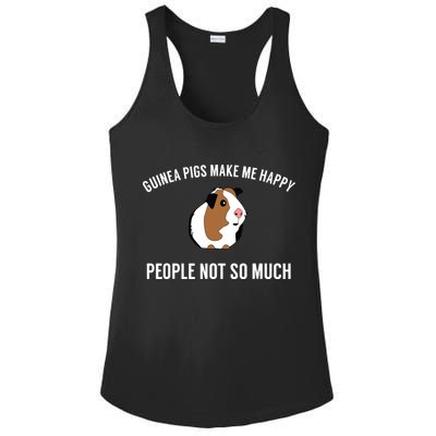 Funny Guinea Pig Gift Guinea Pig Tee Ladies PosiCharge Competitor Racerback Tank