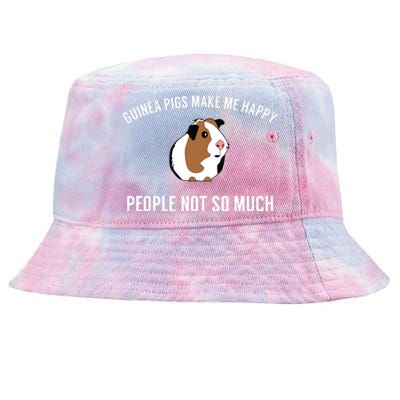 Funny Guinea Pig Gift Guinea Pig Tee Tie-Dyed Bucket Hat