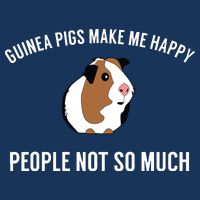 Funny Guinea Pig Gift Guinea Pig Tee Button