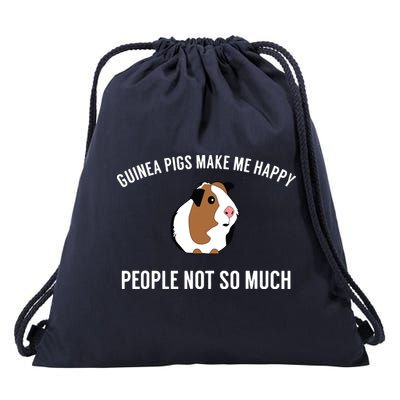 Funny Guinea Pig Gift Guinea Pig Tee Drawstring Bag