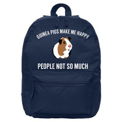 Funny Guinea Pig Gift Guinea Pig Tee 16 in Basic Backpack