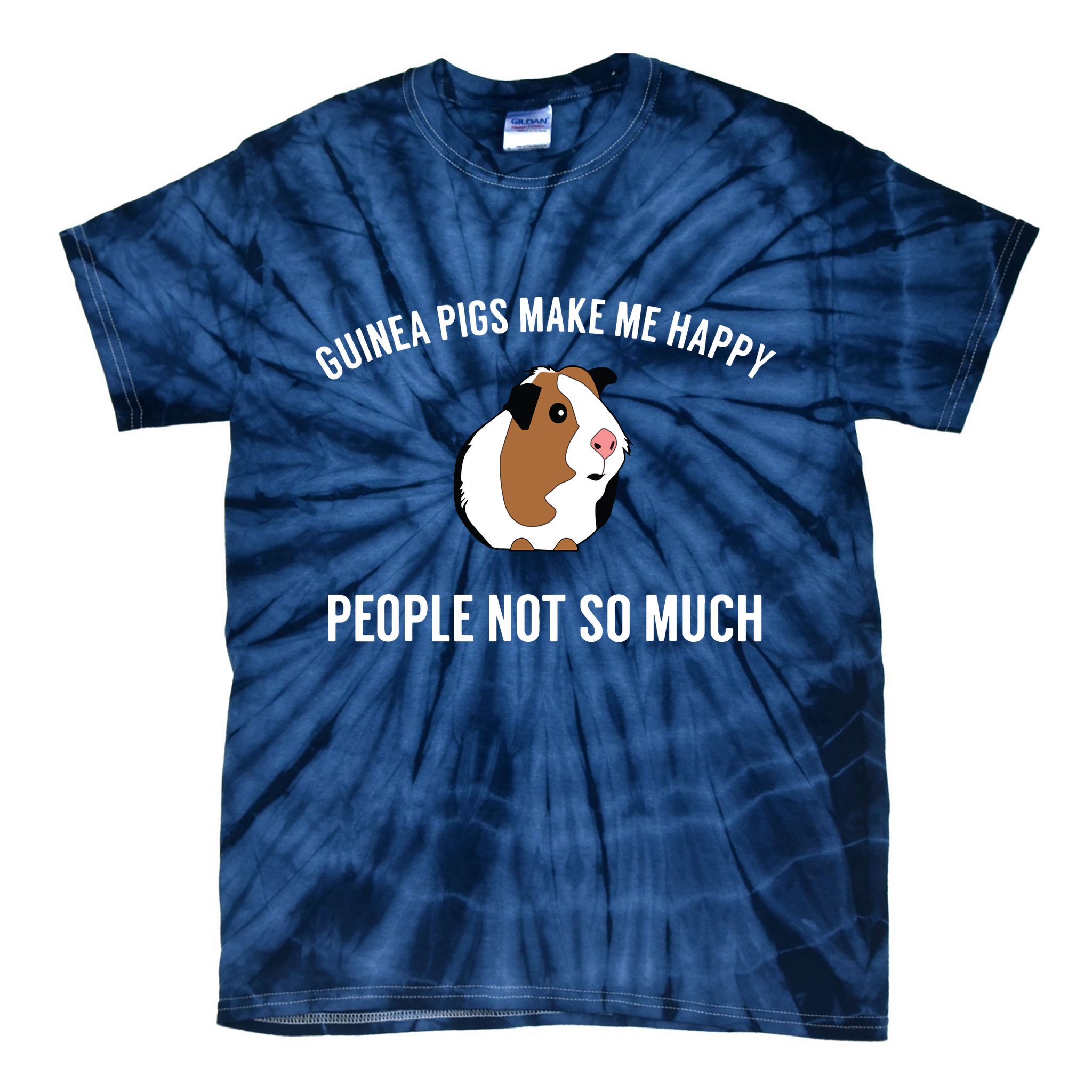 Funny Guinea Pig Gift Guinea Pig Tee Tie-Dye T-Shirt