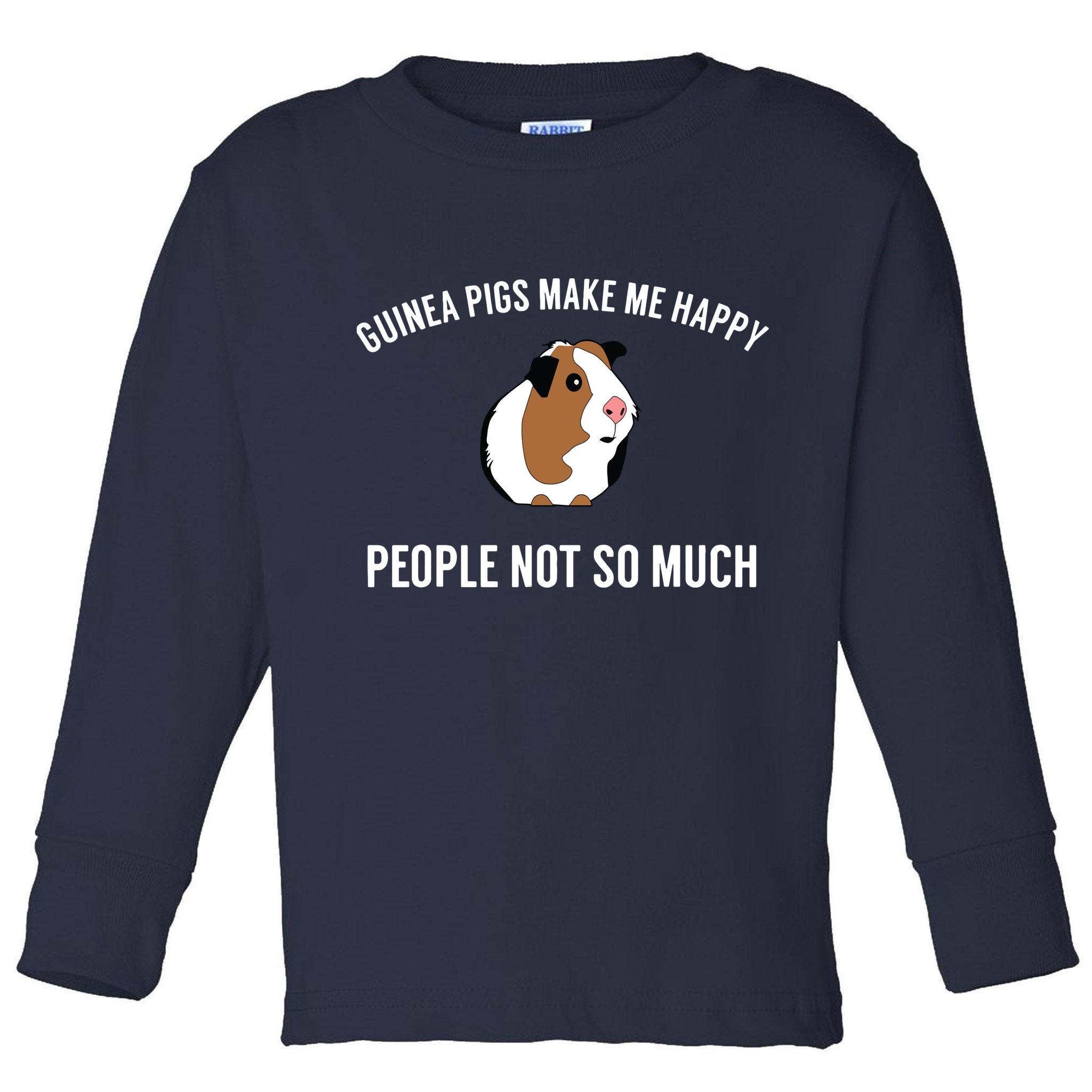 Funny Guinea Pig Gift Guinea Pig Tee Toddler Long Sleeve Shirt