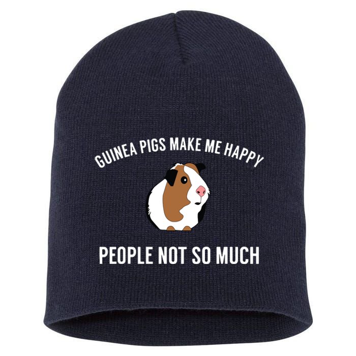 Funny Guinea Pig Gift Guinea Pig Tee Short Acrylic Beanie