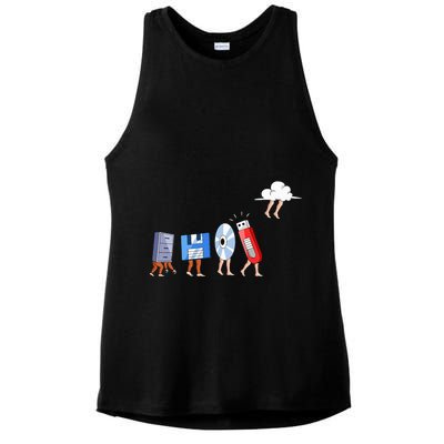 Funny Geek Programmer Nerd Developer Computer Engineering Ladies PosiCharge Tri-Blend Wicking Tank
