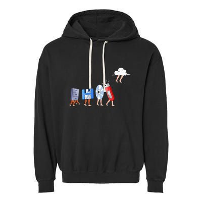 Funny Geek Programmer Nerd Developer Computer Engineering Garment-Dyed Fleece Hoodie