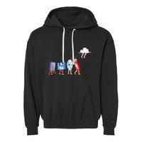 Funny Geek Programmer Nerd Developer Computer Engineering Garment-Dyed Fleece Hoodie