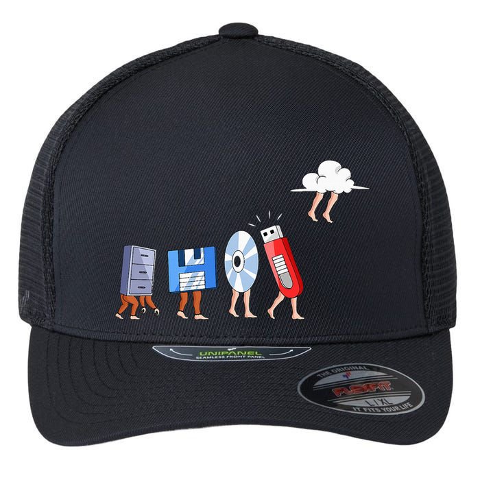 Funny Geek Programmer Nerd Developer Computer Engineering Flexfit Unipanel Trucker Cap