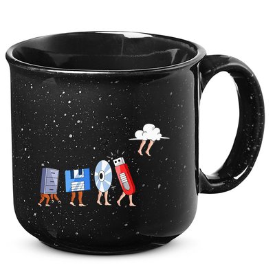 Funny Geek Programmer Nerd Developer Computer Engineering 15oz Campfire Ceramic Mug