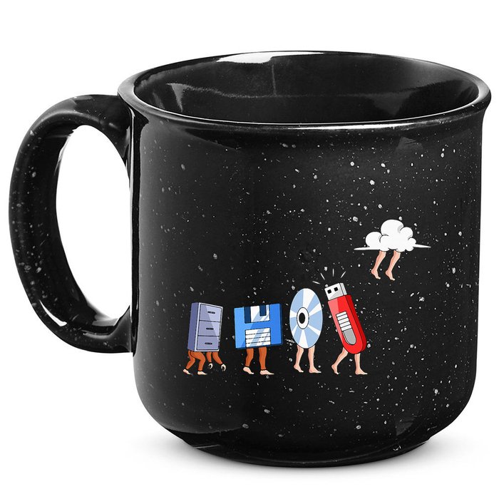 Funny Geek Programmer Nerd Developer Computer Engineering 15oz Campfire Ceramic Mug