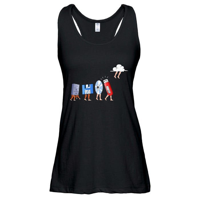 Funny Geek Programmer Nerd Developer Computer Engineering Ladies Essential Flowy Tank