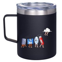 Funny Geek Programmer Nerd Developer Computer Engineering 12oz Stainless Steel Coffee Mug