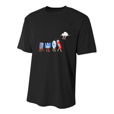 Funny Geek Programmer Nerd Developer Computer Engineering Youth Performance Sprint T-Shirt