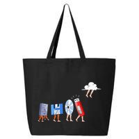 Funny Geek Programmer Nerd Developer Computer Engineering 25L Jumbo Tote