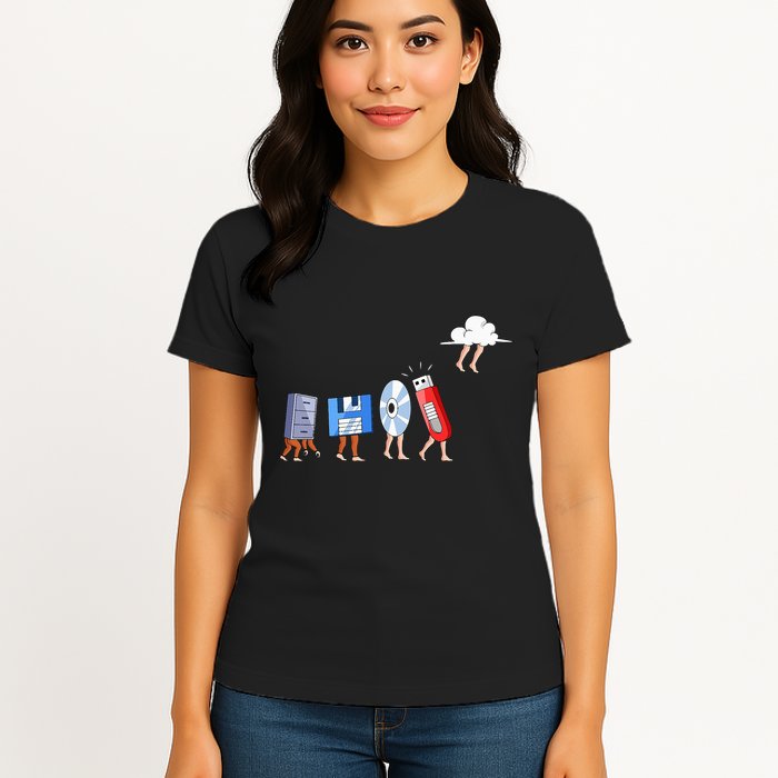Funny Geek Programmer Nerd Developer Computer Engineering Womens T-Shirt