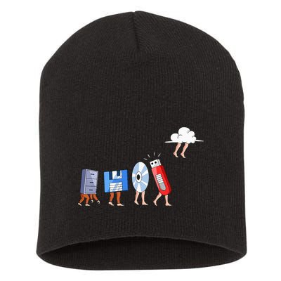 Funny Geek Programmer Nerd Developer Computer Engineering Short Acrylic Beanie