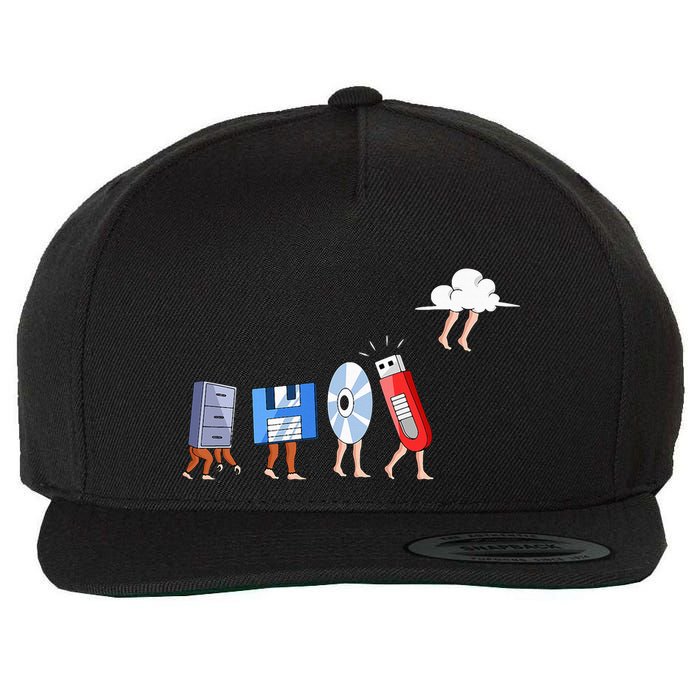 Funny Geek Programmer Nerd Developer Computer Engineering Wool Snapback Cap