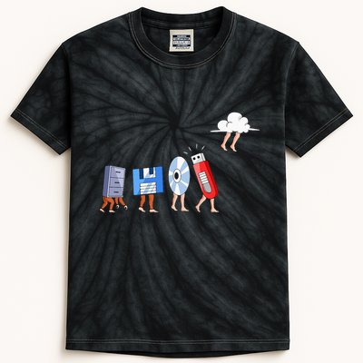 Funny Geek Programmer Nerd Developer Computer Engineering Kids Tie-Dye T-Shirt