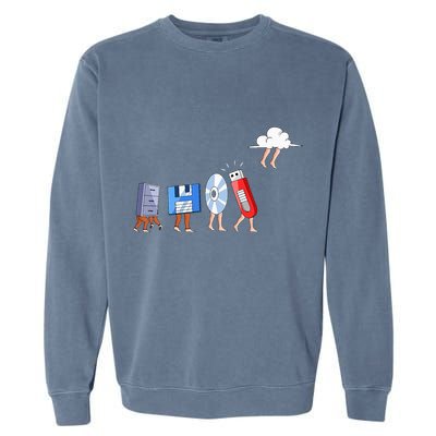 Funny Geek Programmer Nerd Developer Computer Engineering Garment-Dyed Sweatshirt