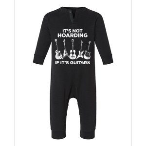 Funny Guitar Player Music Musician Infant Fleece One Piece