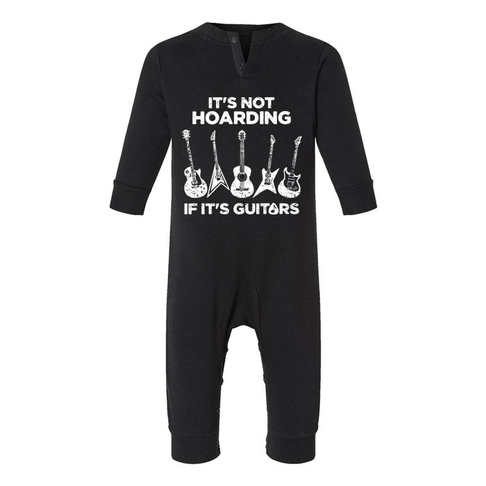 Funny Guitar Player Music Musician Infant Fleece One Piece