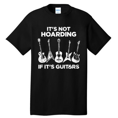 Funny Guitar Player Music Musician Tall T-Shirt