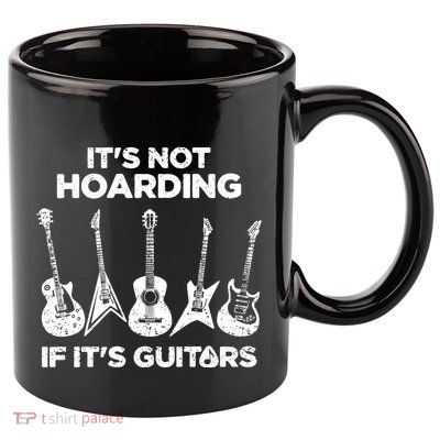 Funny Guitar Player Music Musician 11oz C Handle Ceramic Mug