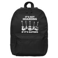 Funny Guitar Player Music Musician 16 in Basic Backpack