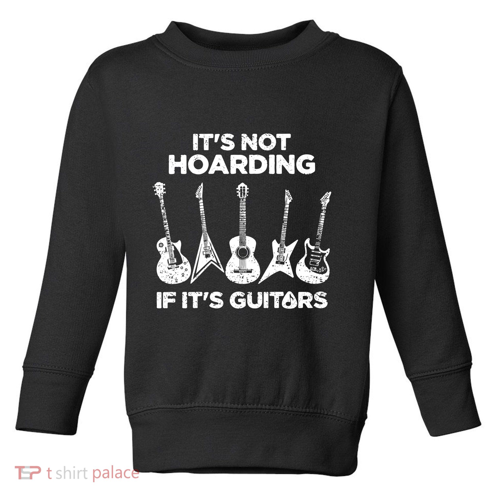 Funny Guitar Player Music Musician Toddler Sweatshirt