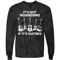 Funny Guitar Player Music Musician Tie-Dye Long Sleeve Shirt