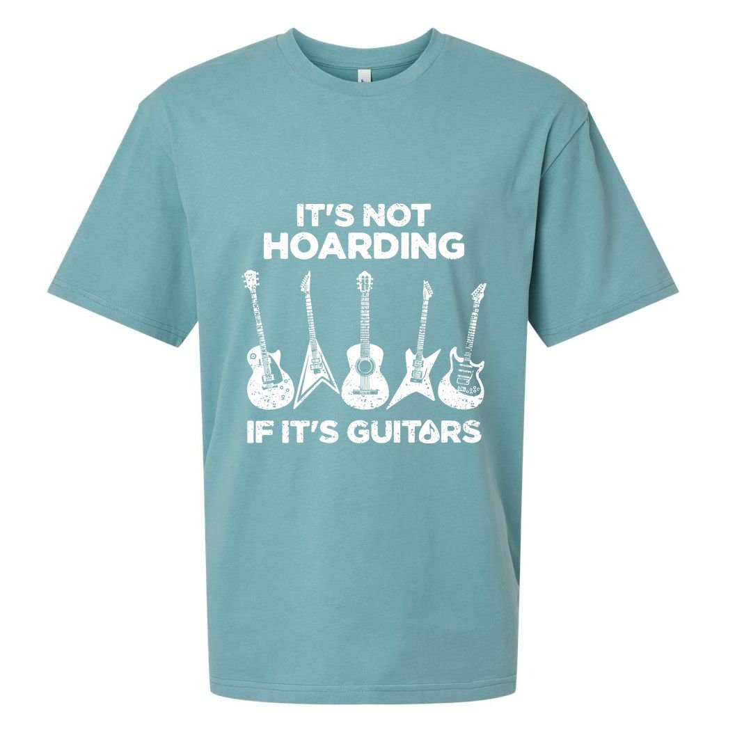 Funny Guitar Player Music Musician Sueded Cloud Jersey T-Shirt