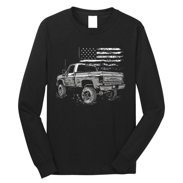 First Gen Pickup Truck Old Truck Vintage Truck Long Sleeve Shirt