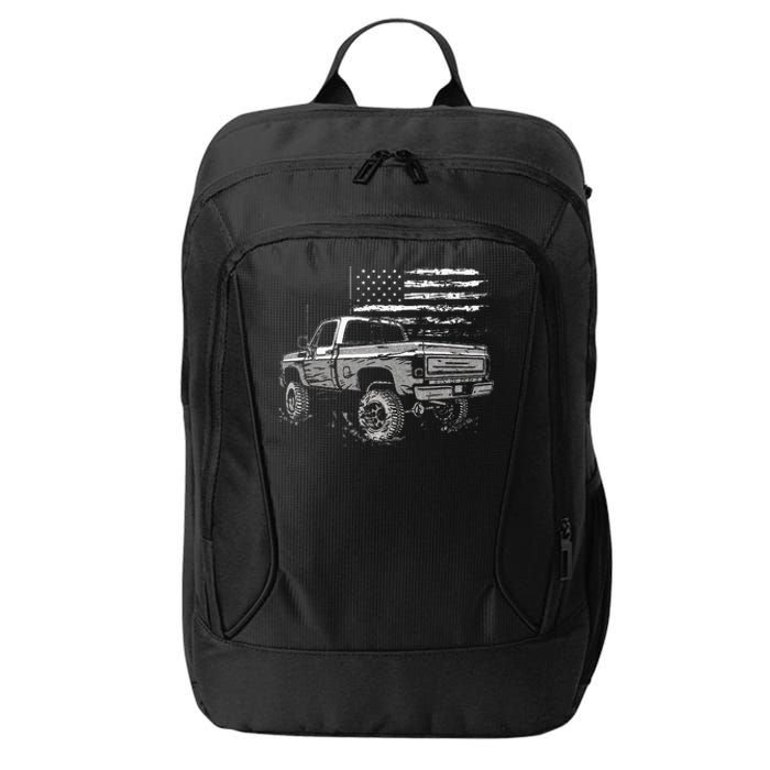 First Gen Pickup Truck Old Truck Vintage Truck City Backpack