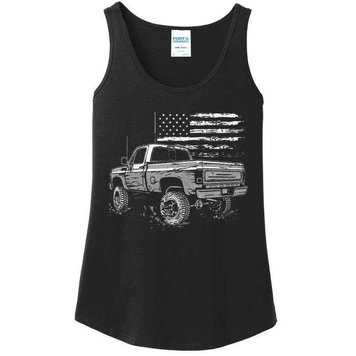 First Gen Pickup Truck Old Truck Vintage Truck Ladies Essential Tank