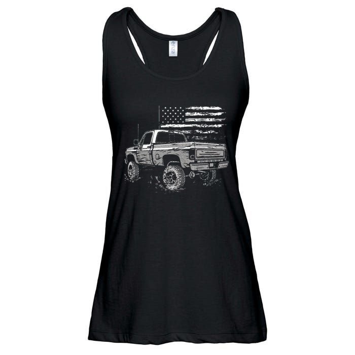 First Gen Pickup Truck Old Truck Vintage Truck Ladies Essential Flowy Tank