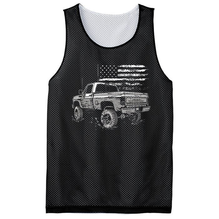 First Gen Pickup Truck Old Truck Vintage Truck Mesh Reversible Basketball Jersey Tank