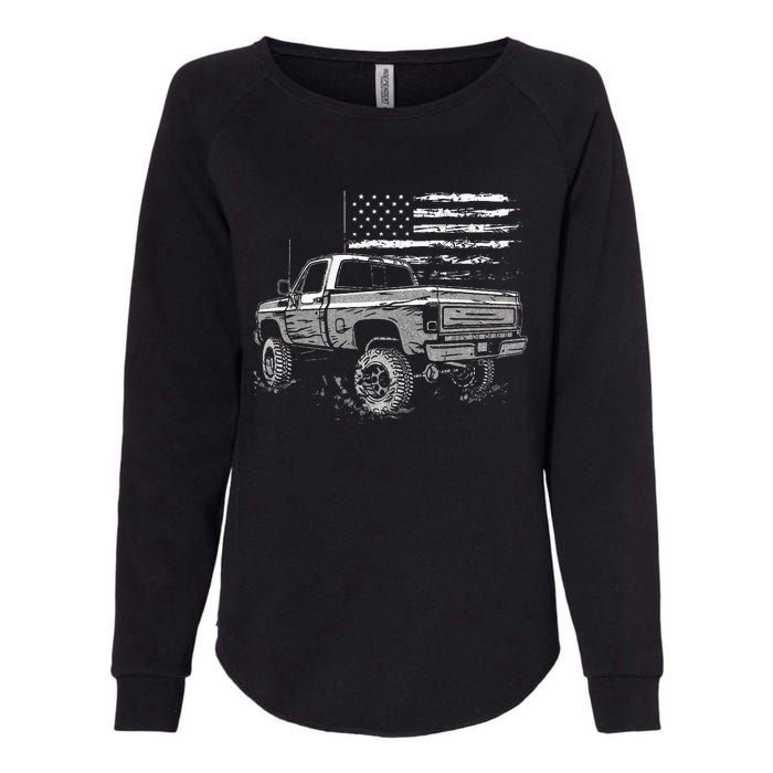 First Gen Pickup Truck Old Truck Vintage Truck Womens California Wash Sweatshirt