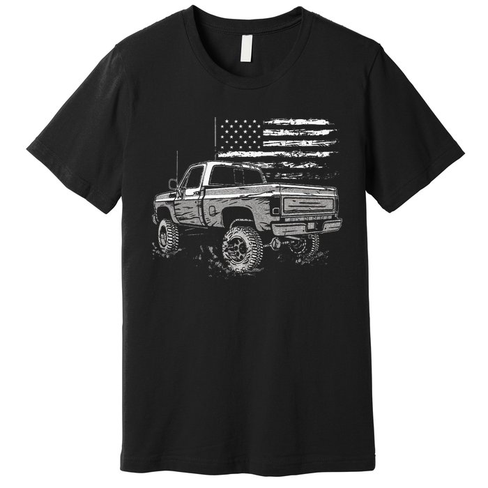 First Gen Pickup Truck Old Truck Vintage Truck Premium T-Shirt